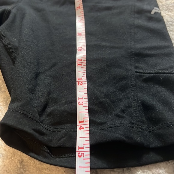 Black Fila bike shorts - Picture 4 of 4